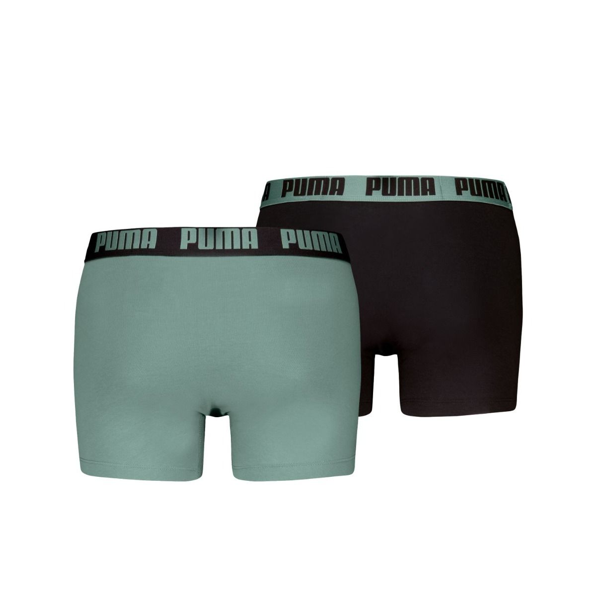 Puma Boxershorts Everyday Basic 2-pack Dark Sage / Black