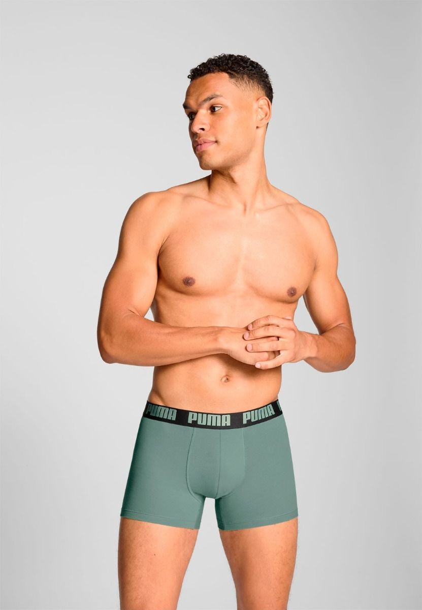 Puma Boxershorts 6-pack Sage / Black