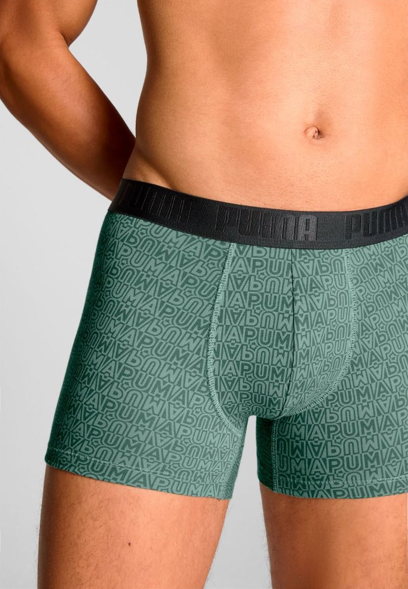 Puma Boxershorts 6-pack Sage / Black