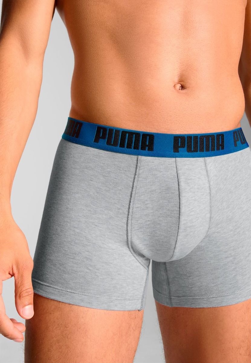 Puma Boxershorts 8-pack Black / Blue / Grey Melange