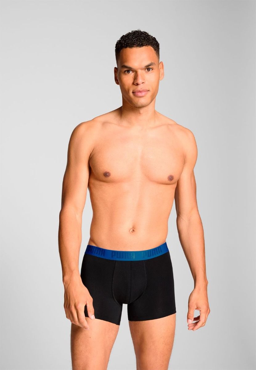 Puma Boxershorts Printed 2-pack Royal Blue / Black