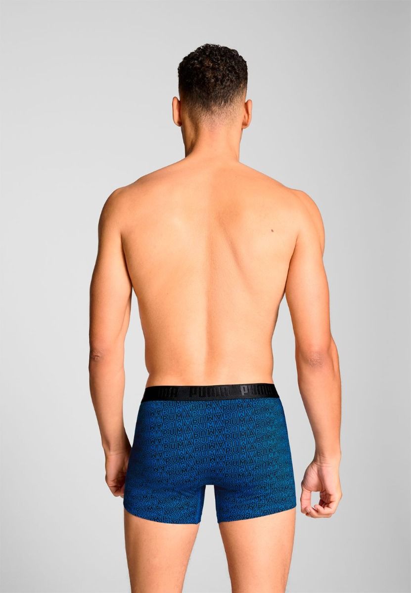 Puma Boxershorts Printed 2-pack Royal Blue / Black