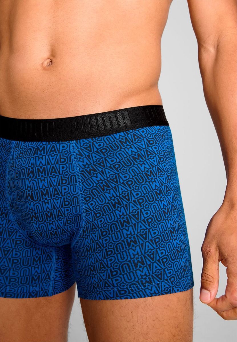 Puma Boxershorts 8-pack Black / Blue / Grey Melange
