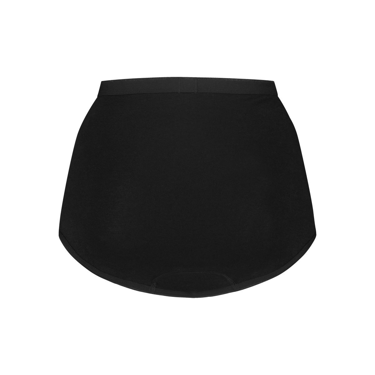 Ten Cate Basics Organic Cotton Stretch High Waist Slip 4-pack Zwart