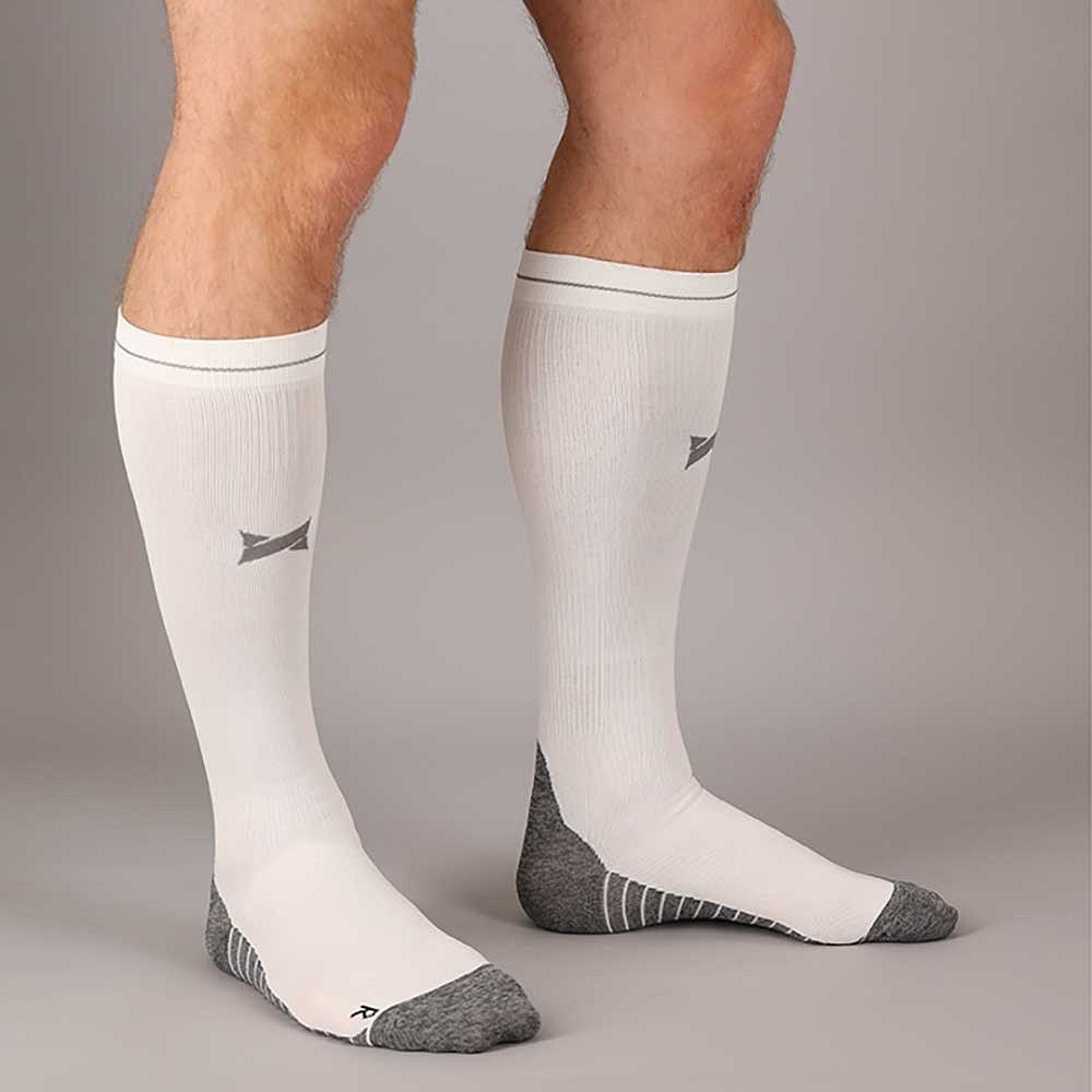 Xtreme Compressie Sokken Hardlopen 2-pack Multi White