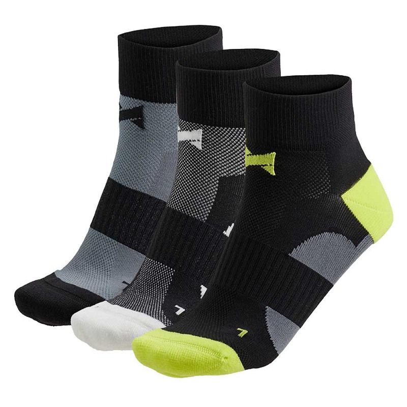 Xtreme Fietssokken Quarter 9-pack Multi Black