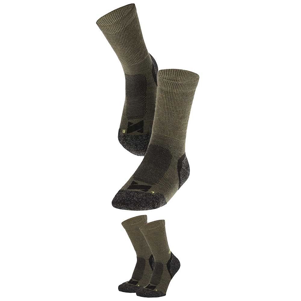 Xtreme Hiking Sokken Wol 6-pack Multi Green
