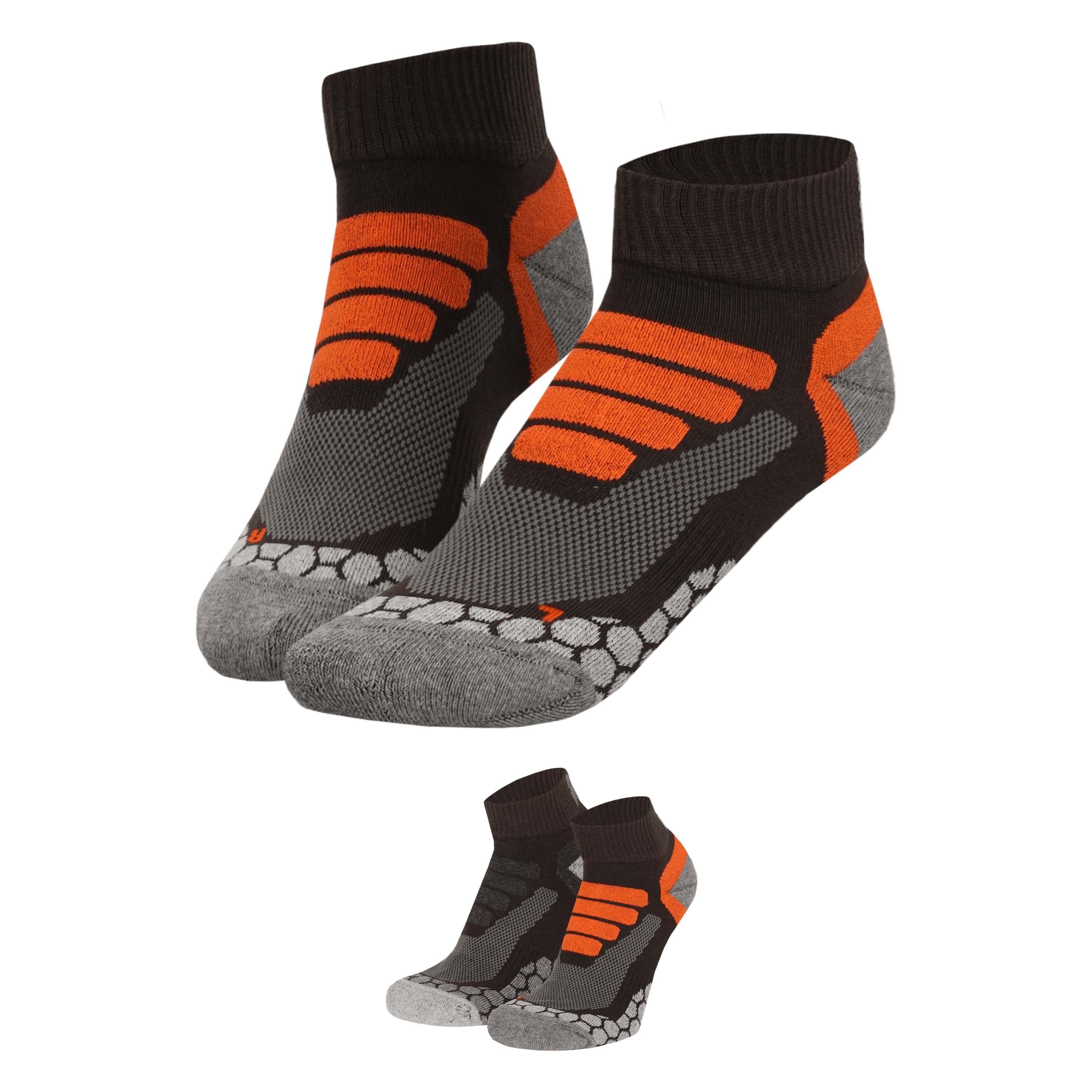 Xtreme Wandelsokken Quarter 6-pack Multi Green
