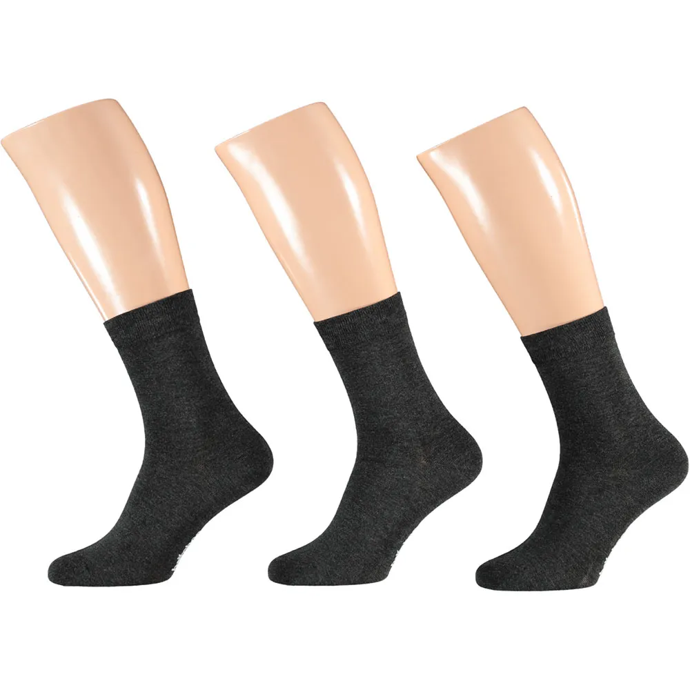 Apollo Sokken Basic Bamboo Antraciet Melange 9-pack