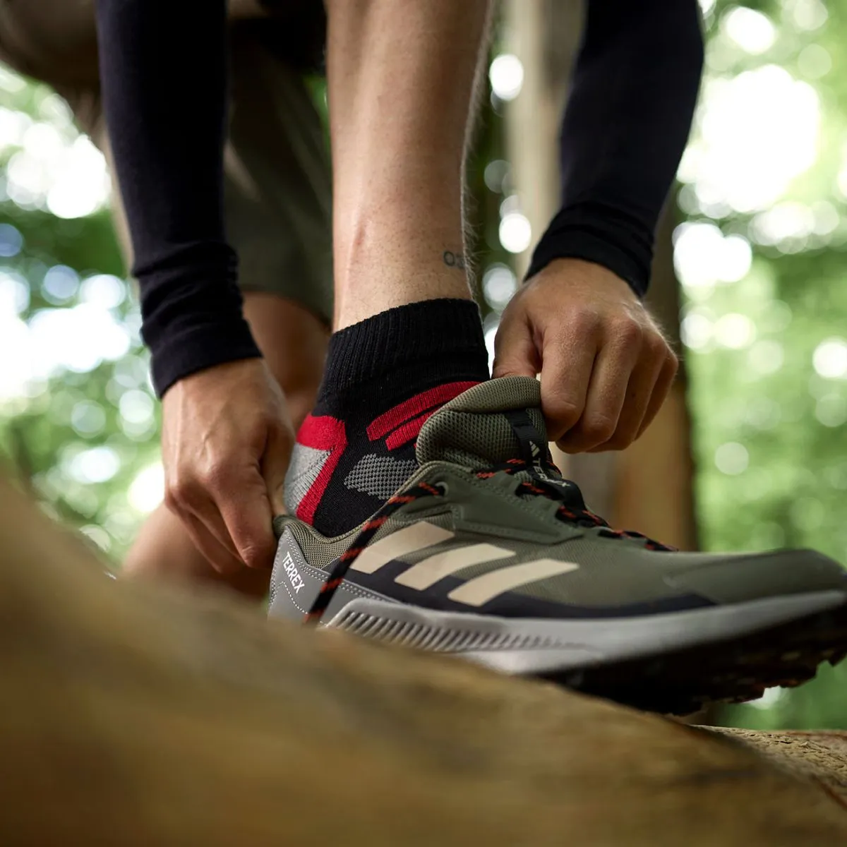 Xtreme Wandelsokken Quarter 2-pack Multi Green