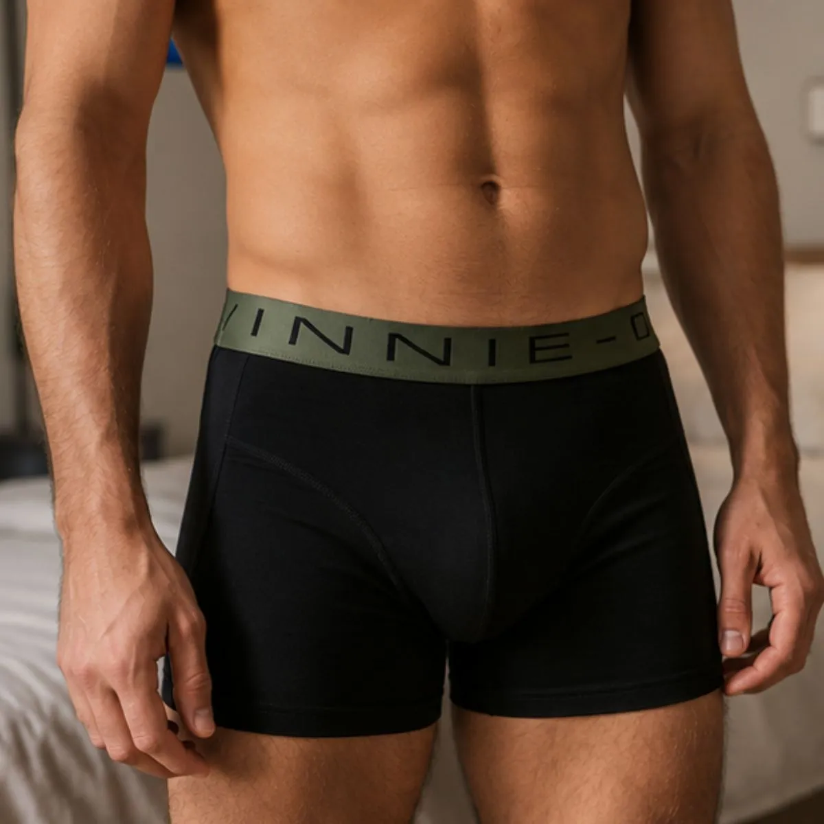 Vinnie-G Boxershorts 10-pack Black / Forest Green Combo