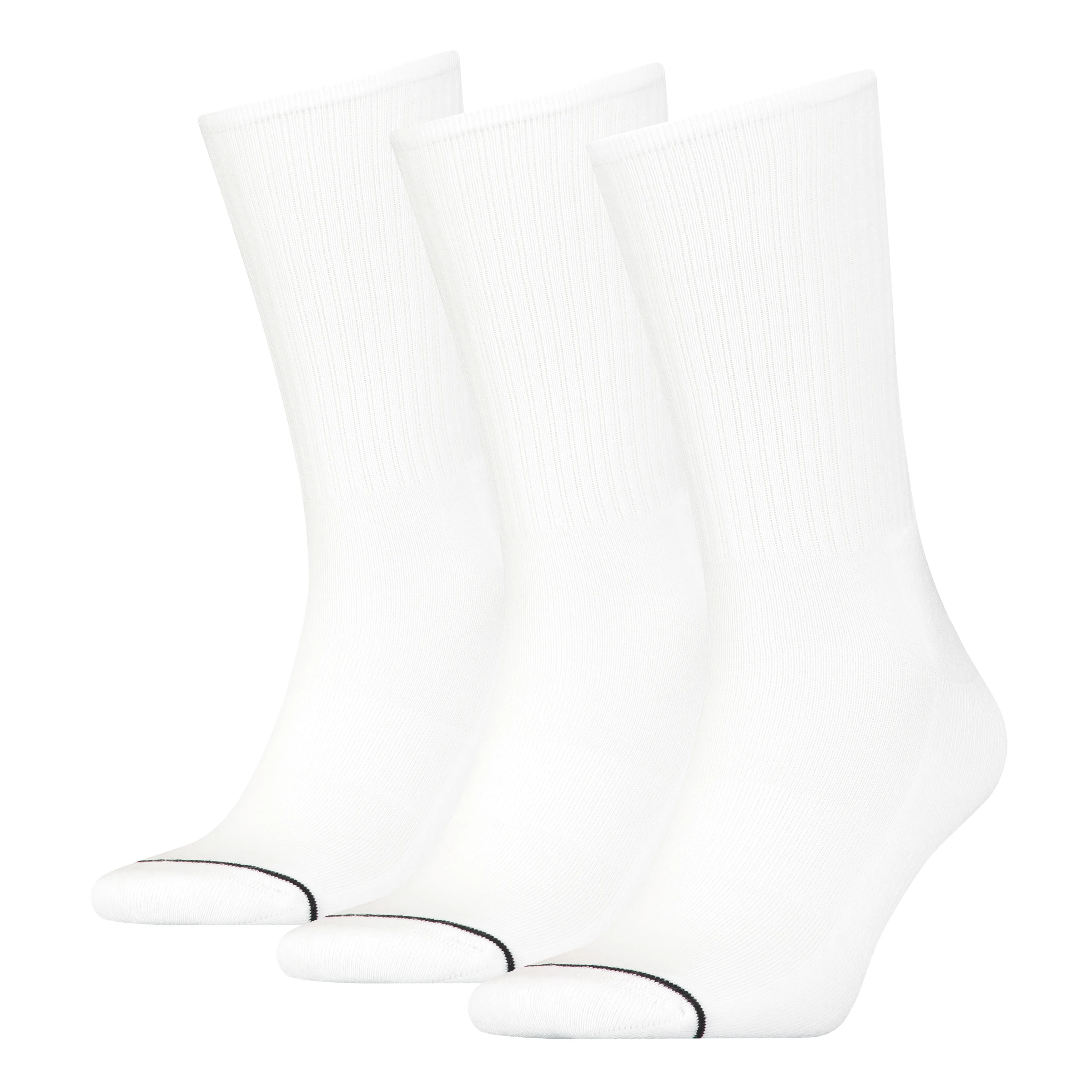 Calvin Klein Heren Sokken Athleisure 3-pack Wit