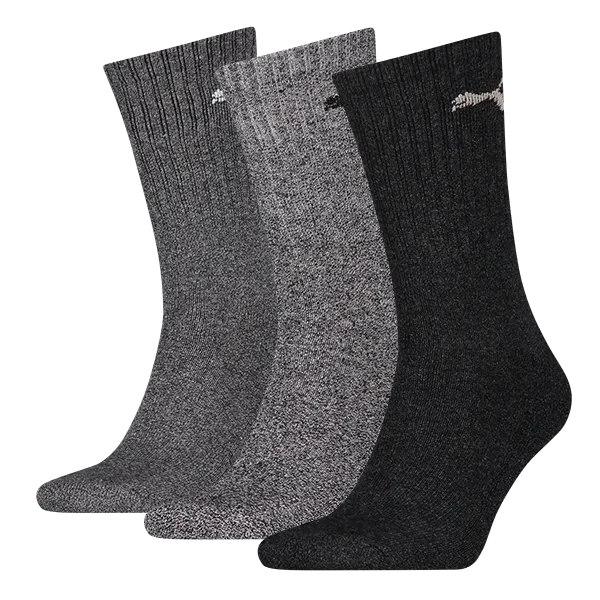 Puma Sportsokken Anthracite/Grey 3-pack