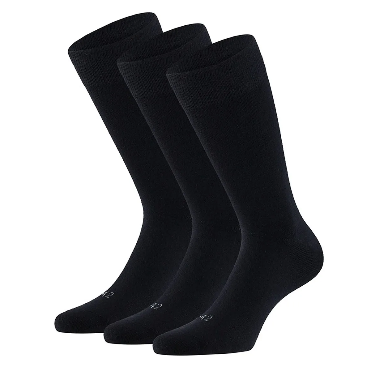 Apollo Merinowollen Sokken 3-pack Zwart