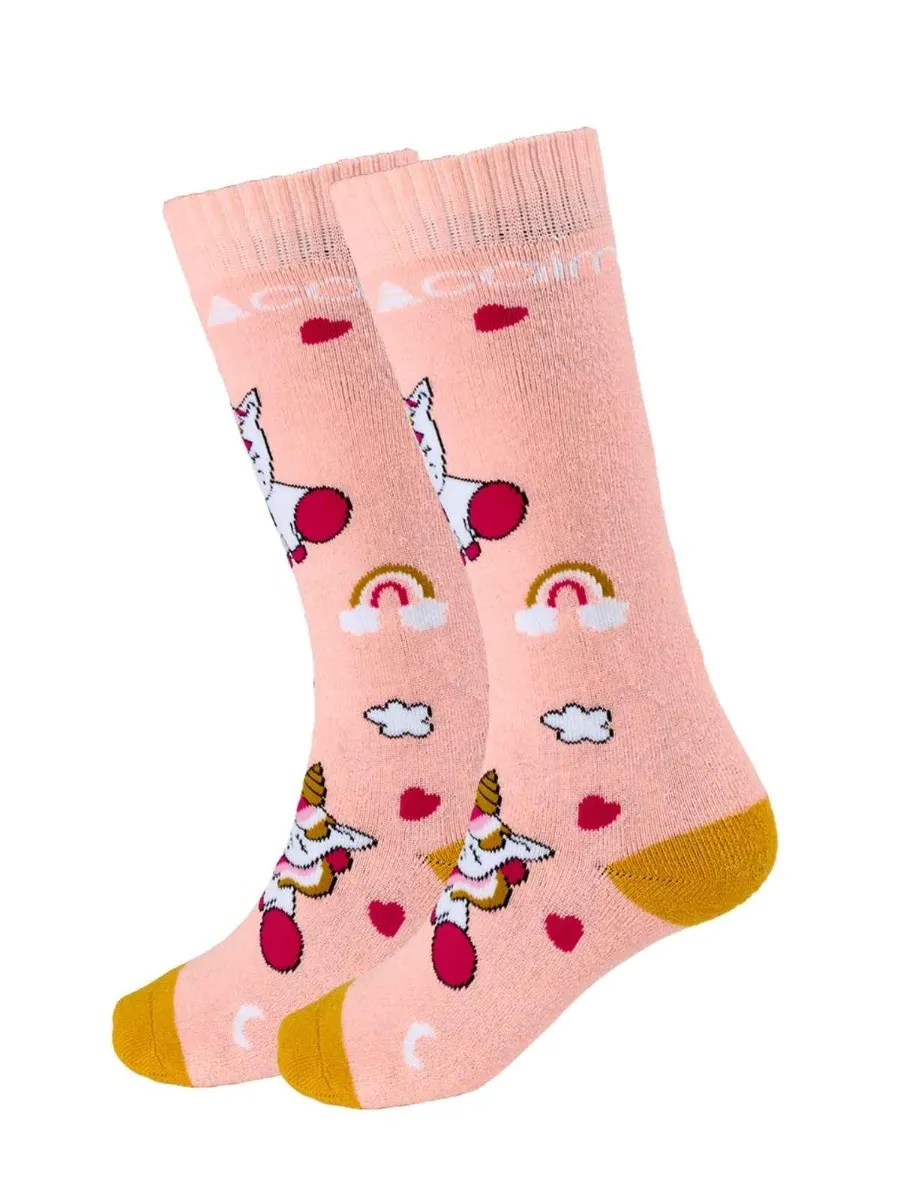 Cairn Skisokken Kinderen 2-pack Powder Unicorn