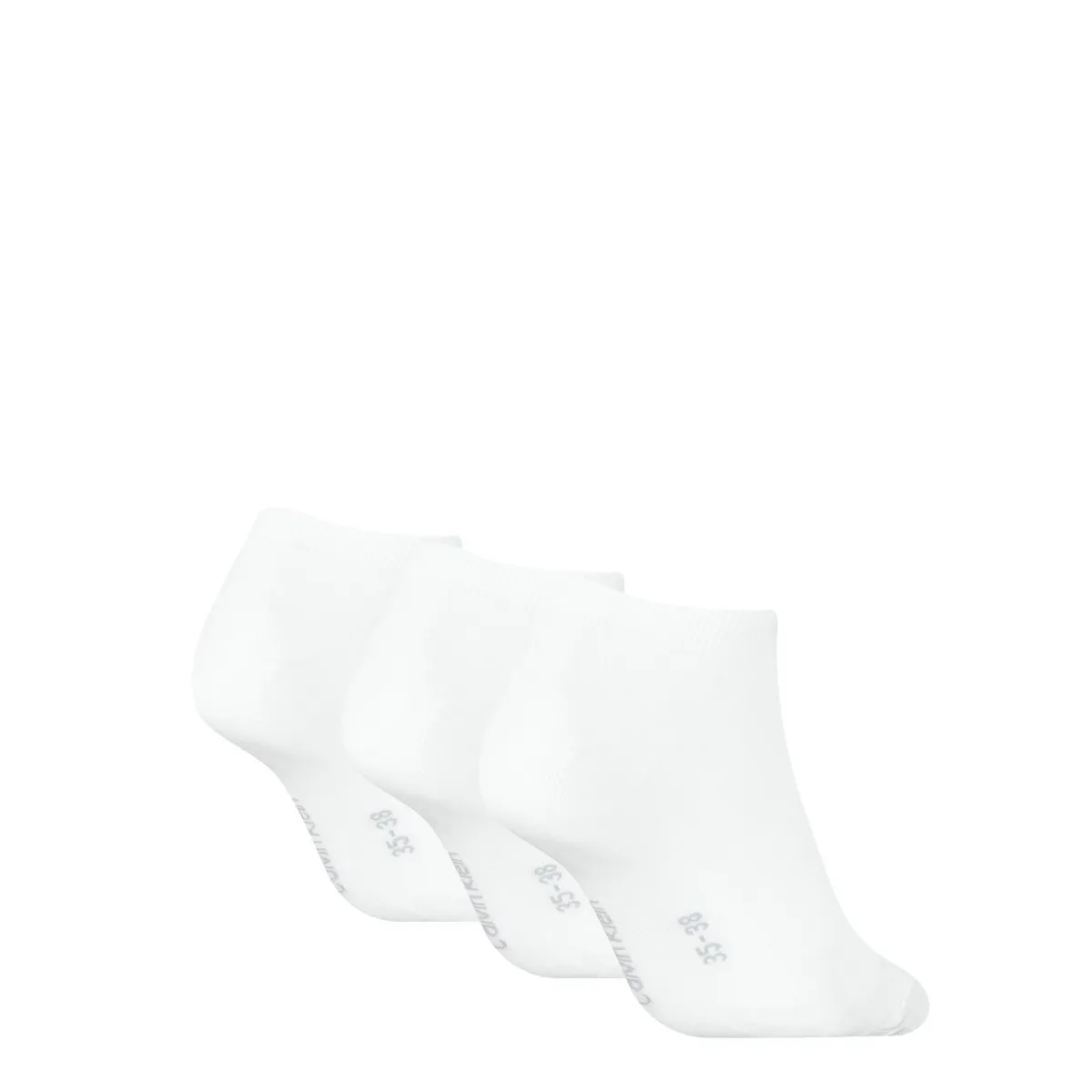 Calvin Klein Sneakersokken Dames 3-pack Wit