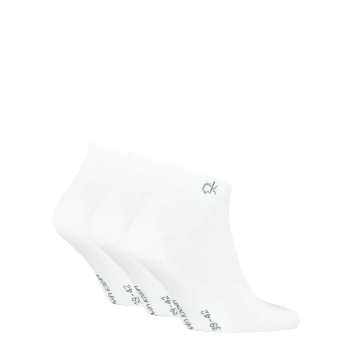 Calvin Klein Sneakersokken Heren 3-pack Wit