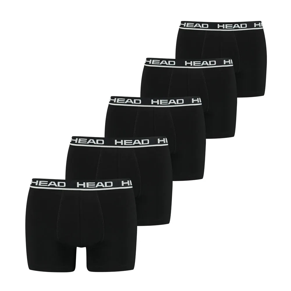 Head Boxershorts Basic 5-Pack Zwart