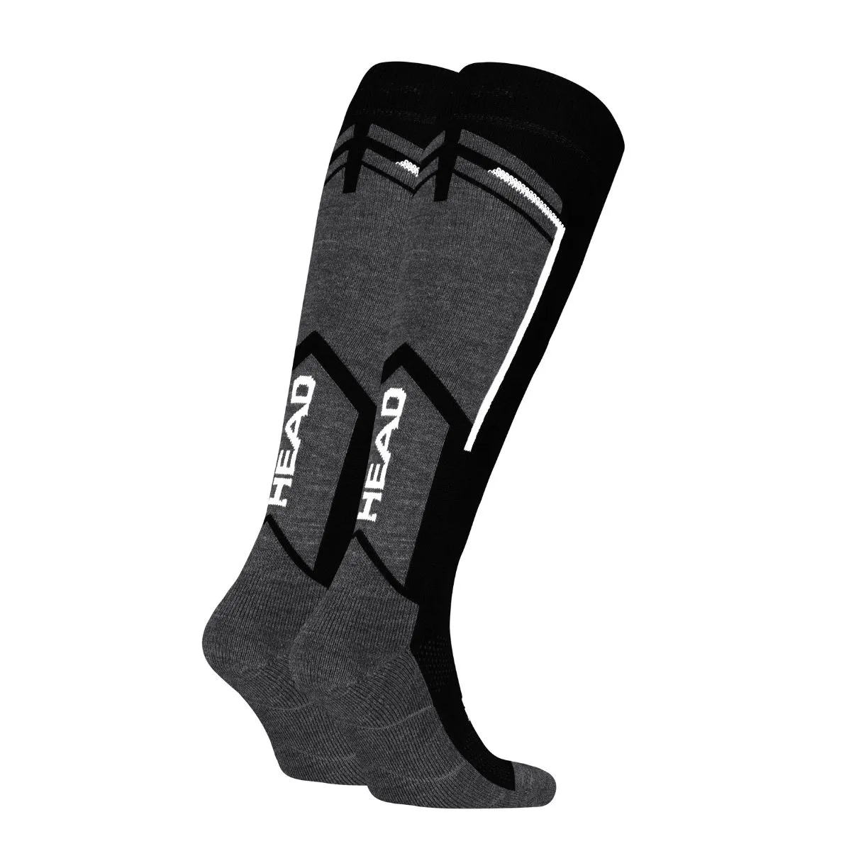 HEAD Skisokken Kneehigh 6-pack Black / Dark Grey