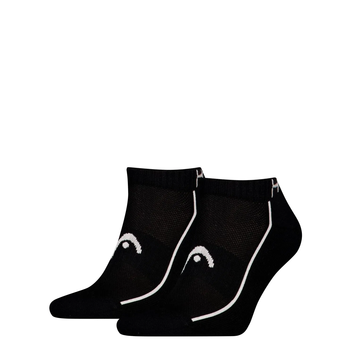 HEAD Sneakersokken Performance 2-pack Zwart