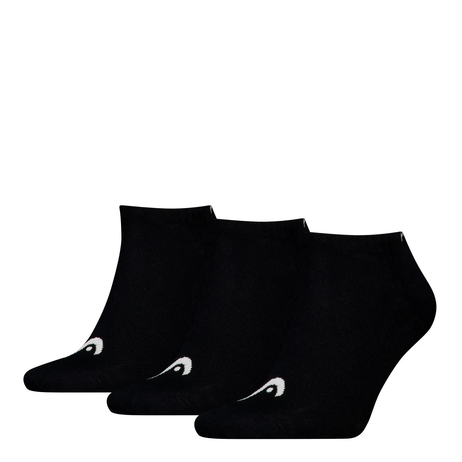 HEAD Sneakersokken Training 3-pack Zwart