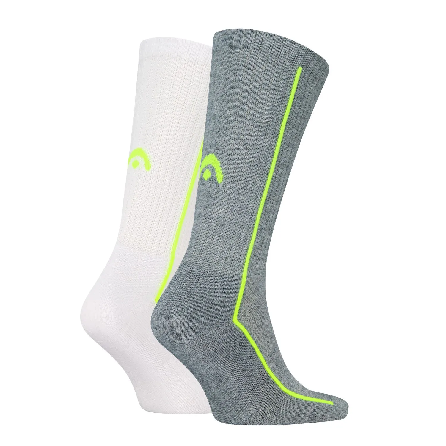 HEAD Sportsokken Performance 2-pack Grey Melange / Wit
