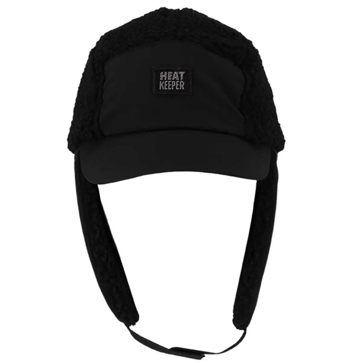 Heatkeeper Heren Thermo Muts Trapper Hat Teddy Zwart