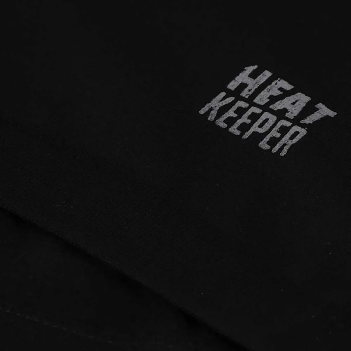 Heatkeeper Thermoshirt Heren Basic Naadloos Zwart