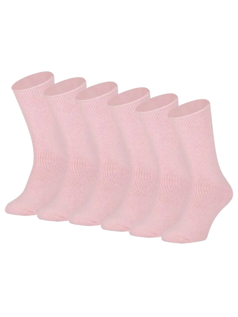 Heatkeeper Dames Thermo Sokken 4-pack Pink Mouliner