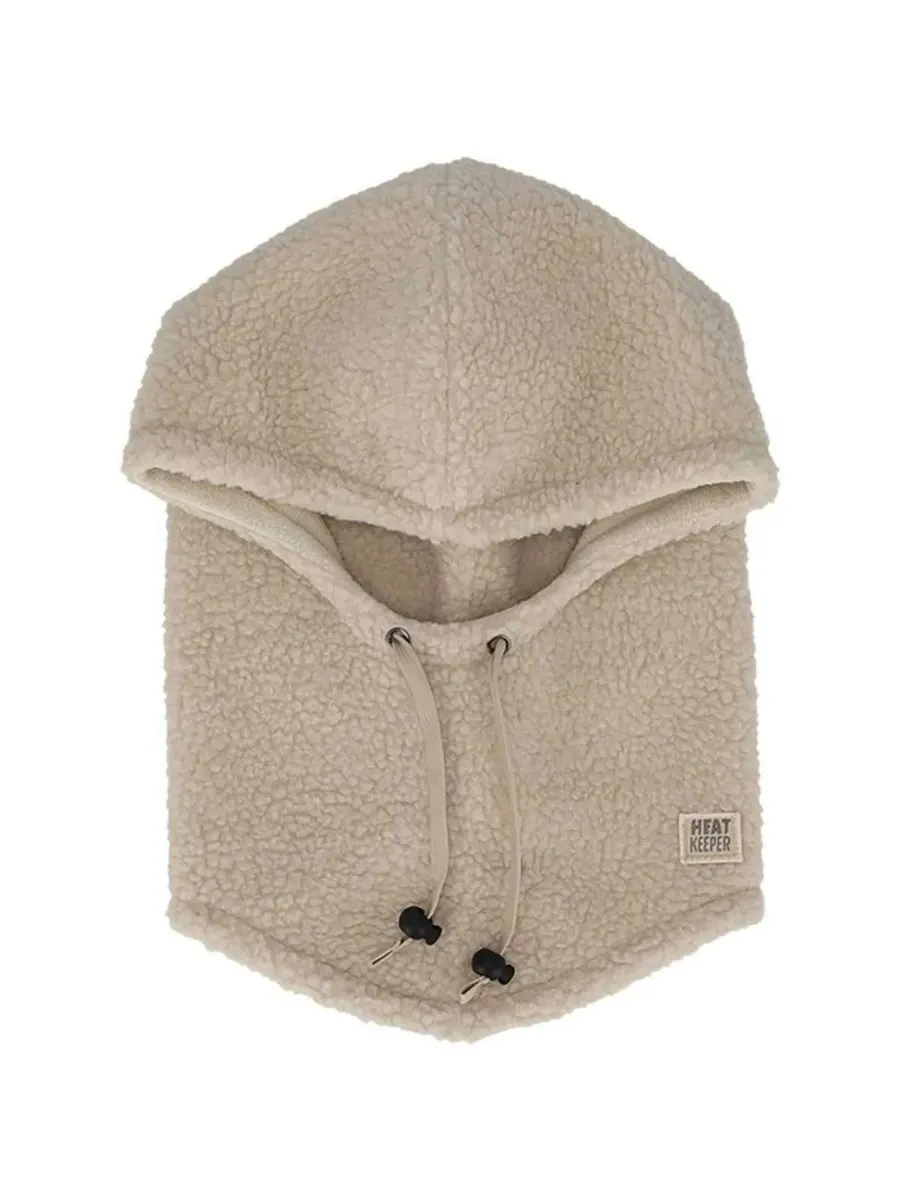 Heatkeeper Dames Winter Set - Balaclava + Wanten - Teddy - Off White