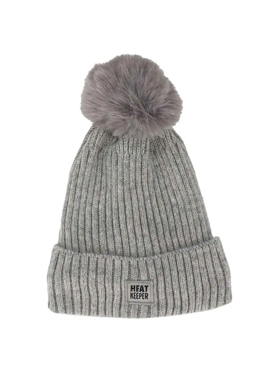 Heatkeeper Dames Winter Set - Muts + Handschoenen - Grey