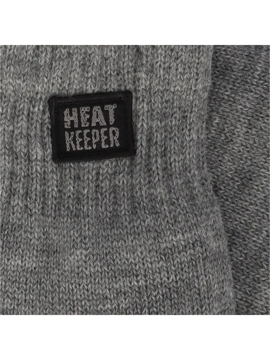 Heatkeeper Heren Winter Set - Muts + Handschoenen - Grey