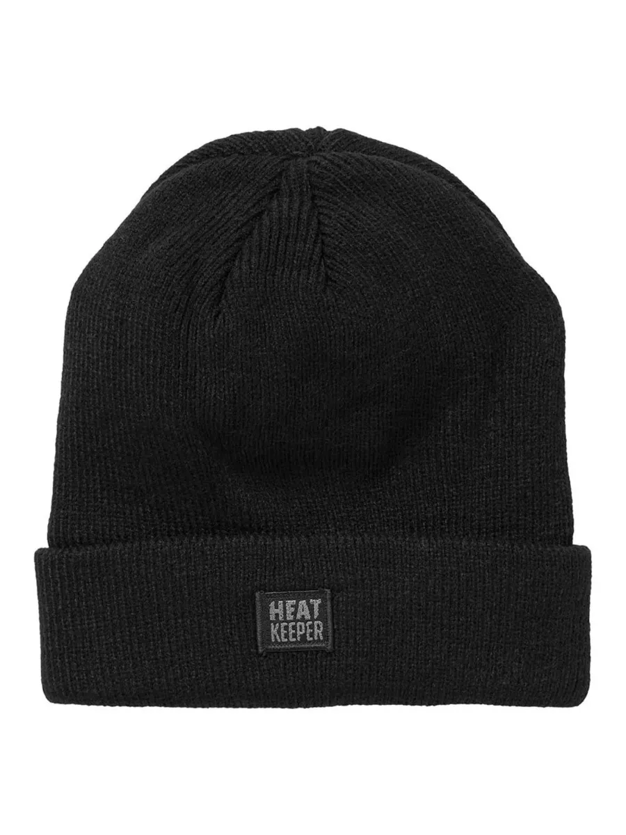 Heatkeeper Heren Winter Set - Muts + Handschoenen - Zwart