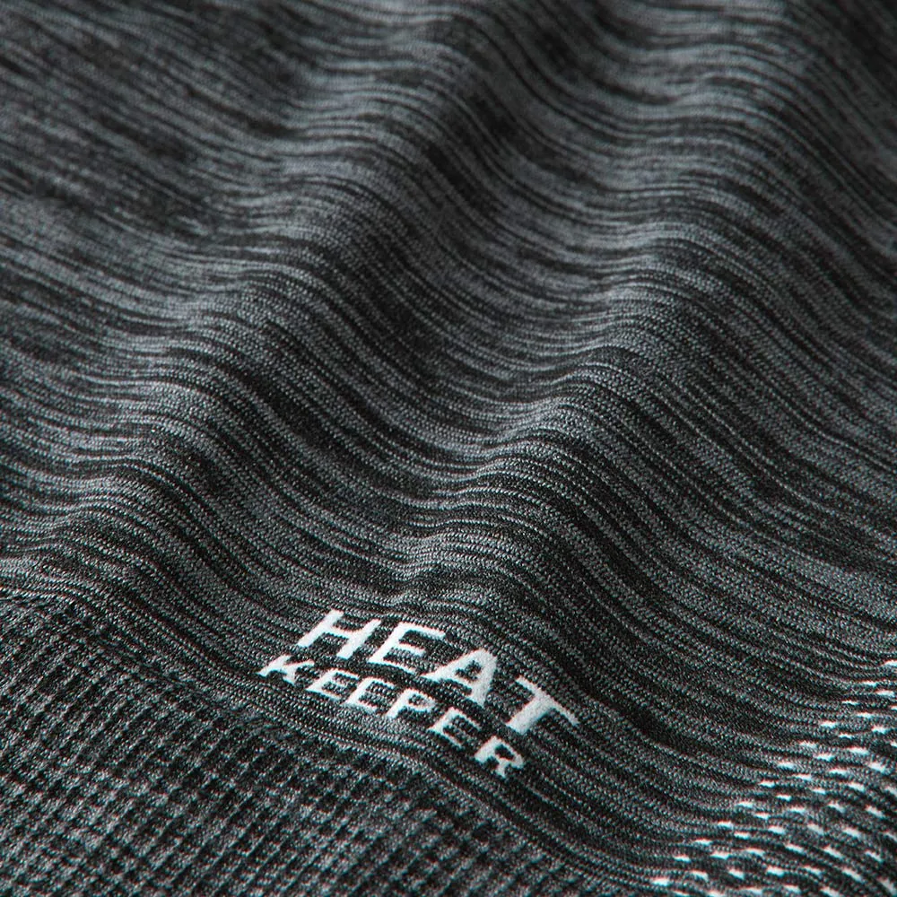 Heatkeeper Thermoset Dames Premium - Thermoshirt + Thermo Legging - Zwart Melange
