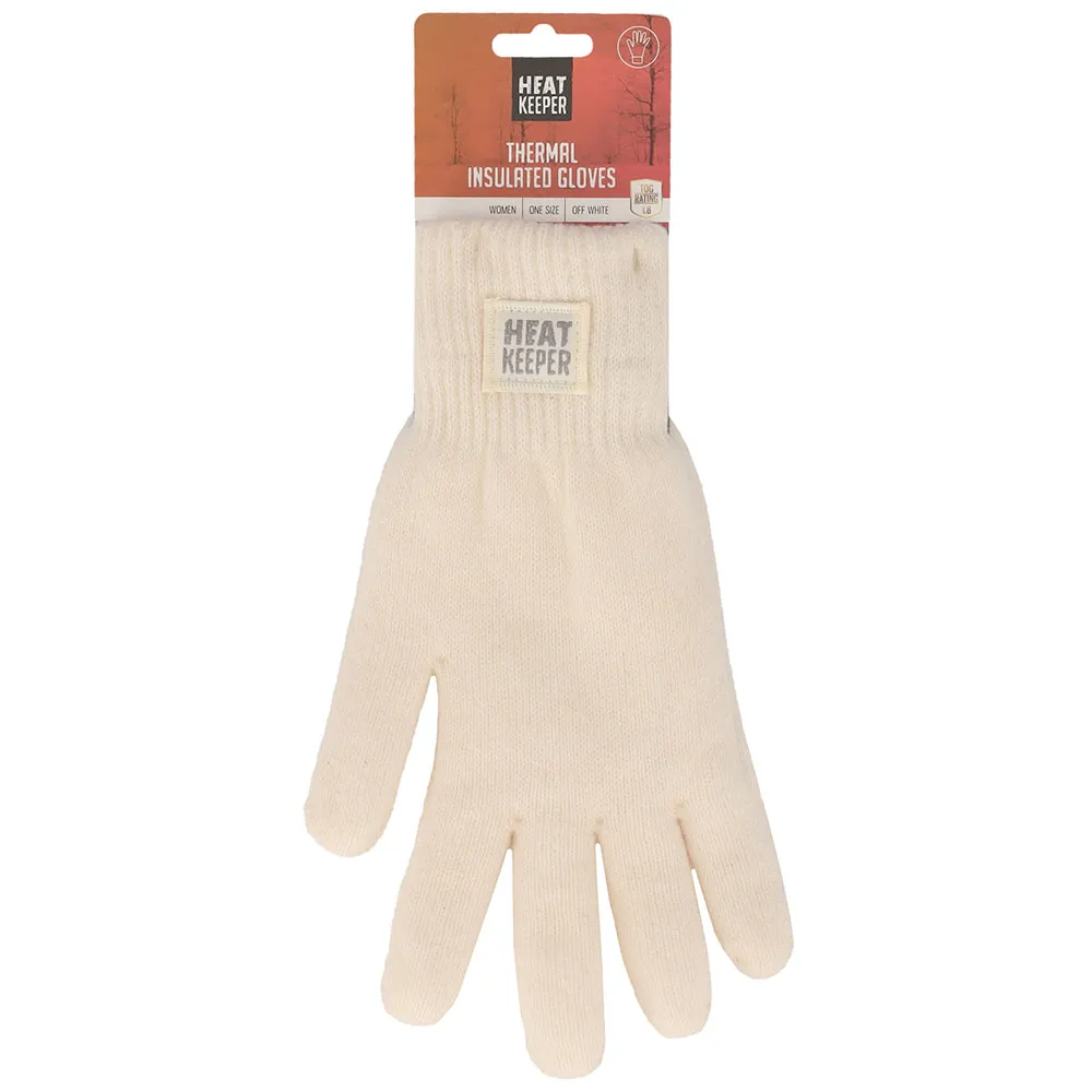 Heatkeeper Thermo Handschoenen Dames Off White
