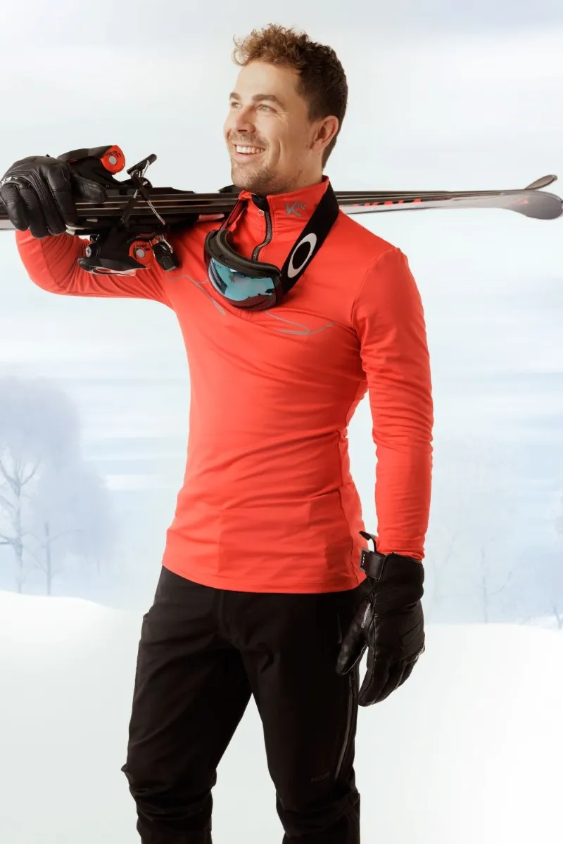 KOU Sportswear Skipully Heren Mountain Rood