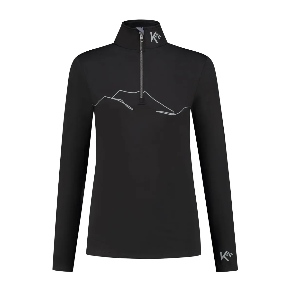 KOU Sportswear Skipully Heren Mountain Zwart