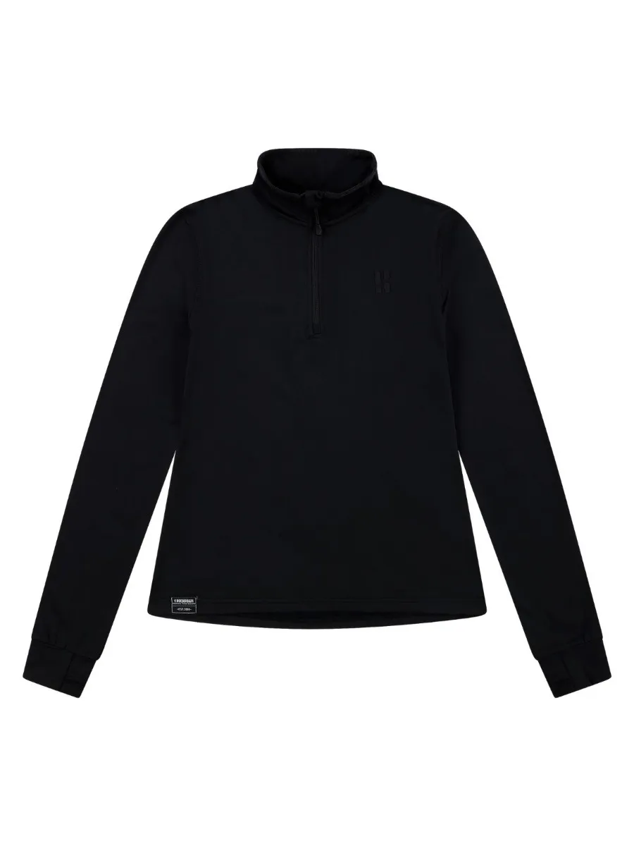 Poederbaas Midlayer Pully Dames Four Seasons Lightweight 2.0 Zwart