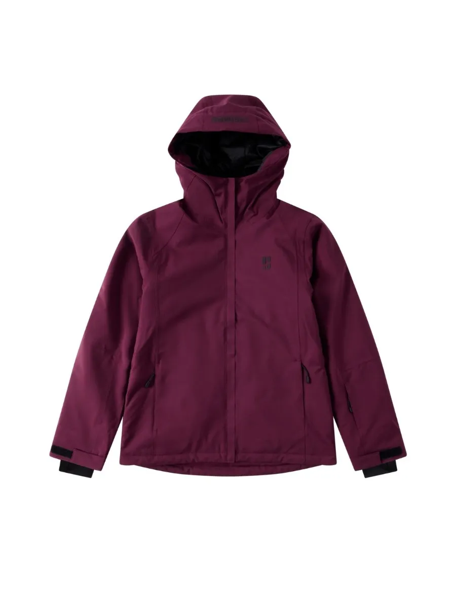 Poederbaas Ski-jas Dames Arctic 2L Insulated Bordeaux