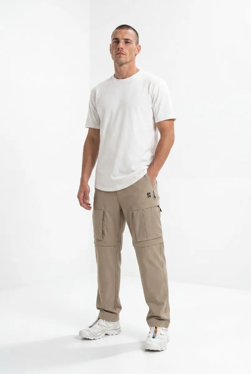 Poederbaas Outdoor T-Shirt Heren SOLX Merinowol Off White