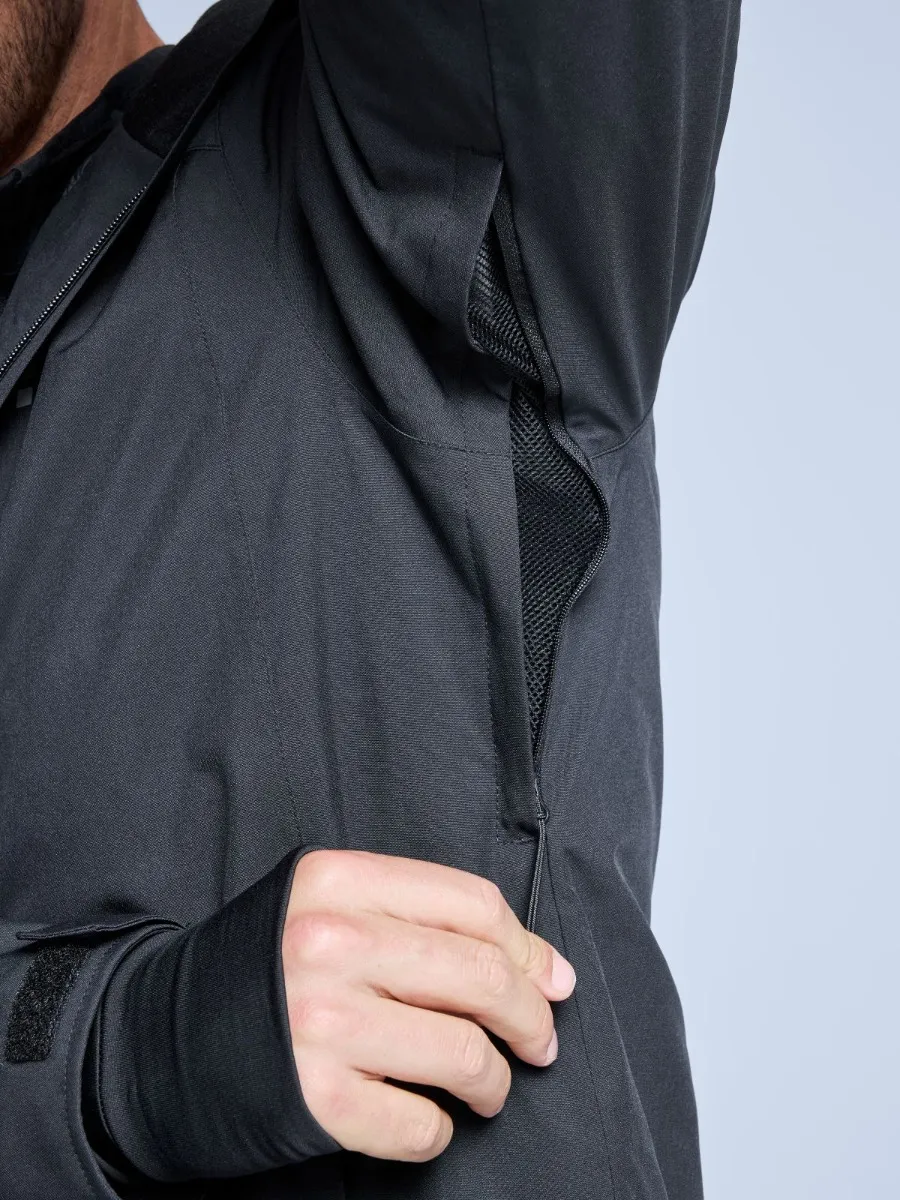 Poederbaas Ski-jas Heren Arctic 2L Insulated Zwart