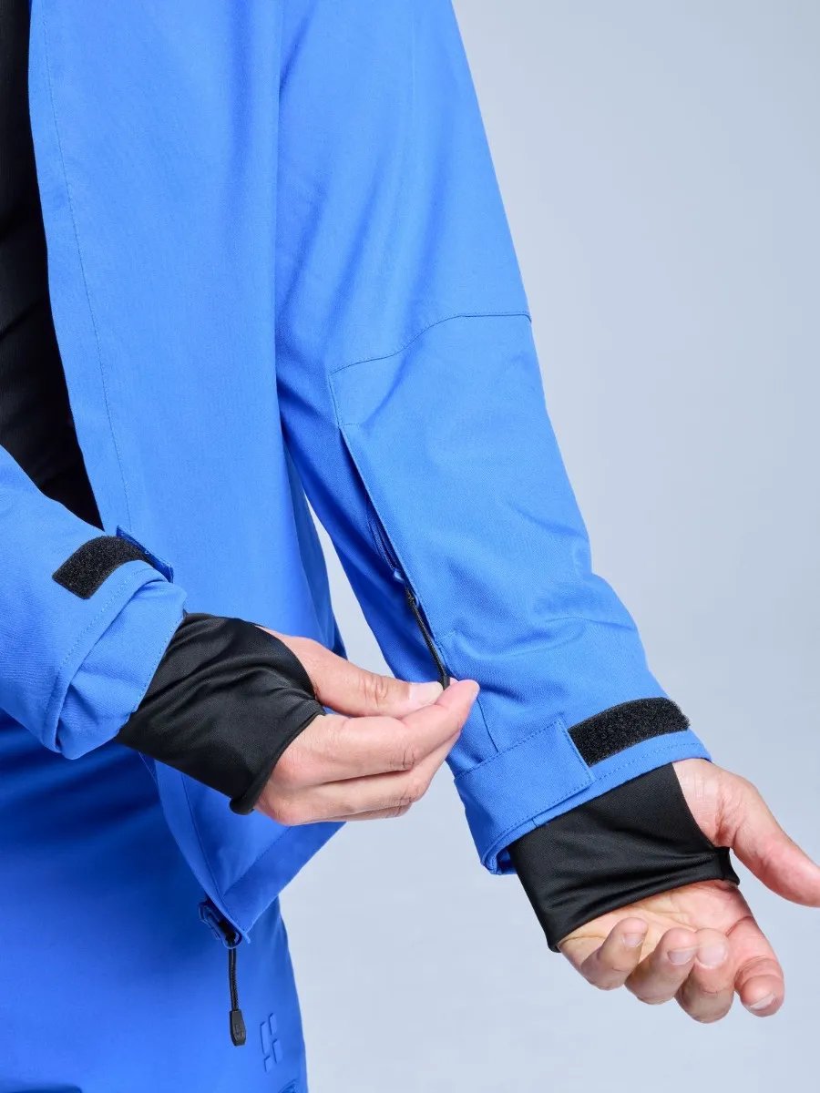 Poederbaas Ski-jas Heren Arctic 2L Insulated Ballpoint Blue