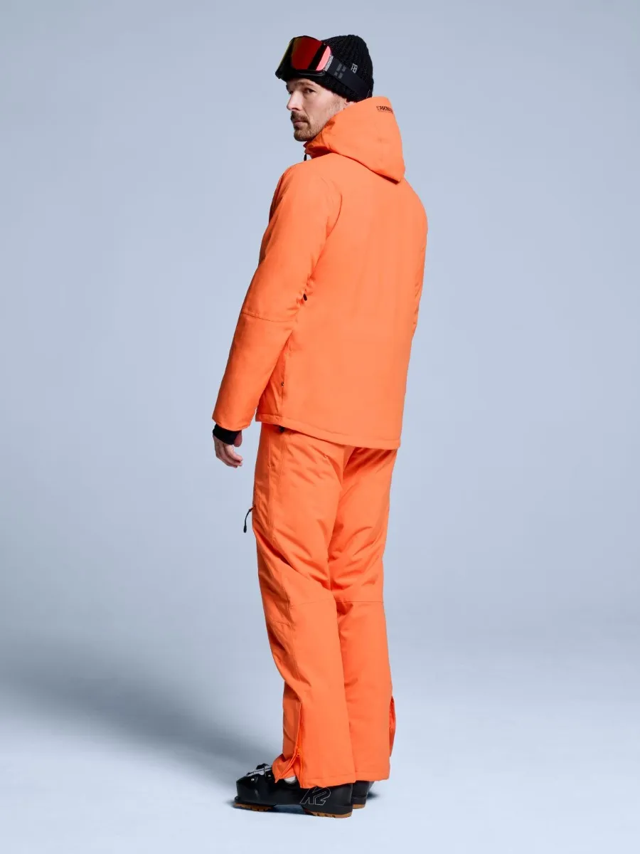 Poederbaas Ski-jas Heren Arctic 2L Insulated Oranje