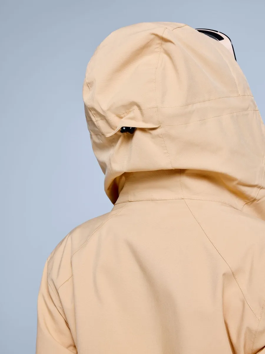 Poederbaas Ski-jas Dames Arctic 2L Insulated Warm Sand