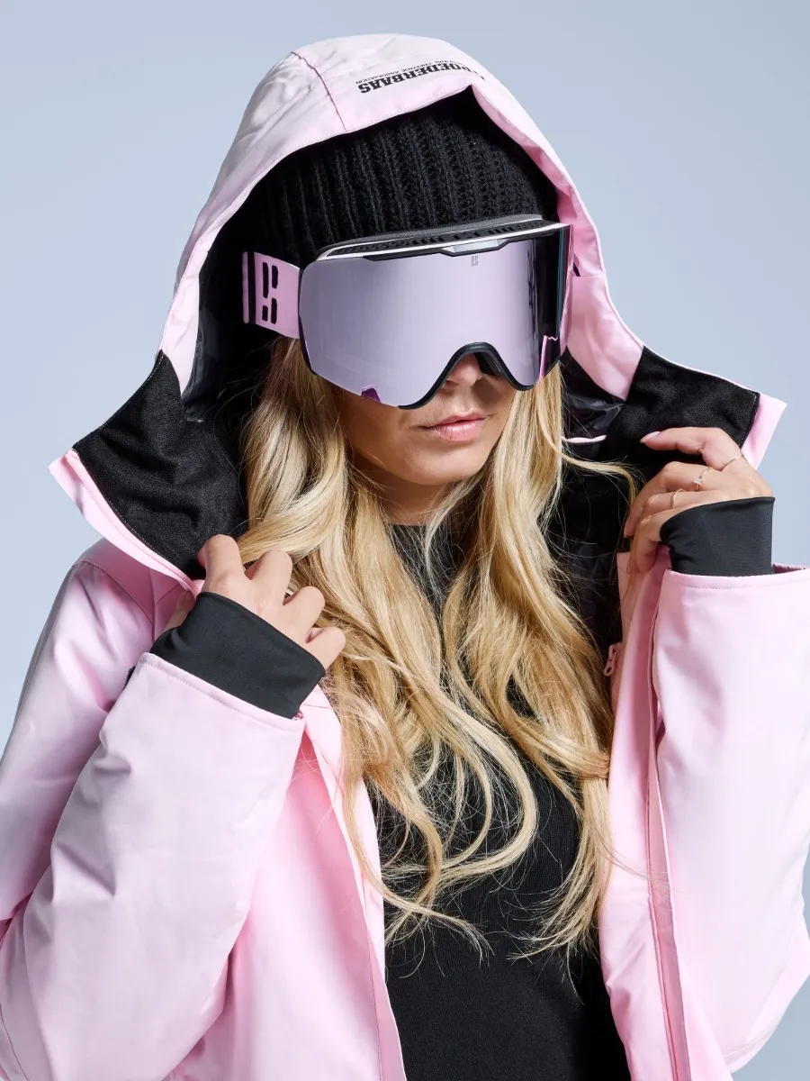 Poederbaas Ski-jas Dames Arctic 2L Insulated Powder Rose