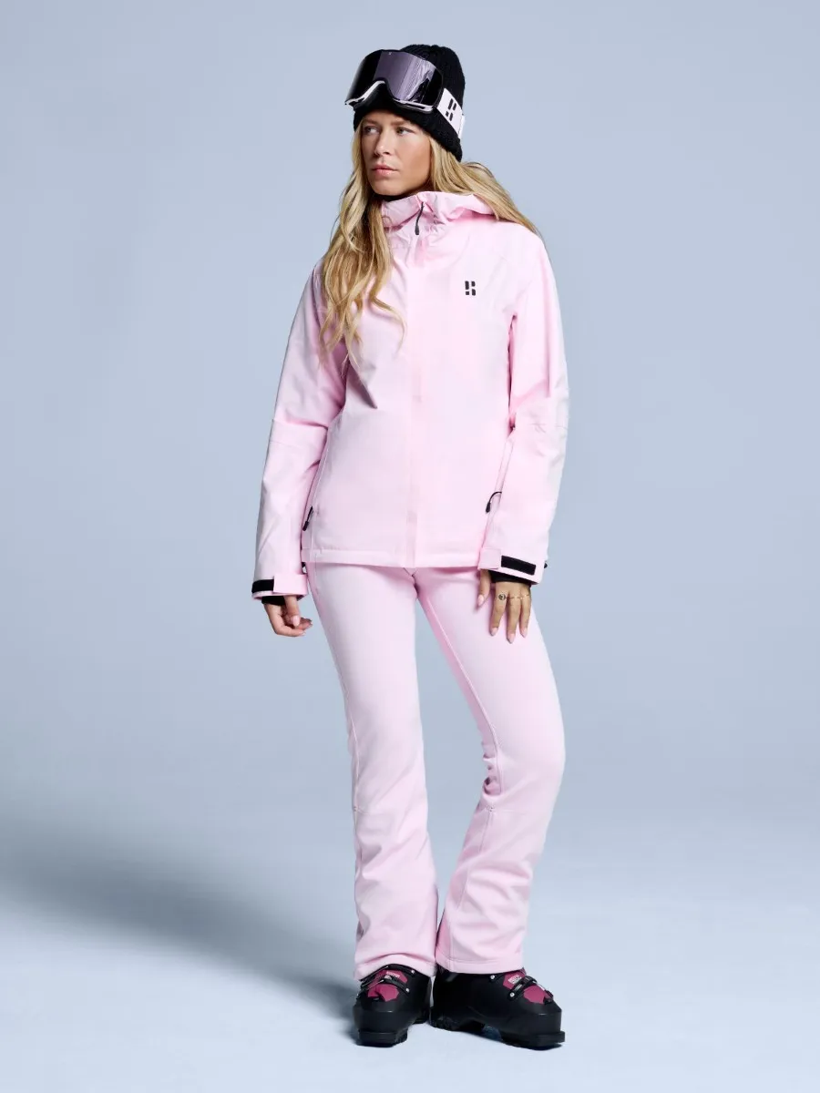 Poederbaas Ski-jas Dames Arctic 2L Insulated Powder Rose