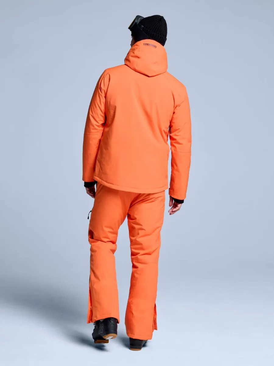 Poederbaas Skibroek Heren Arctic 2L Insulated Oranje
