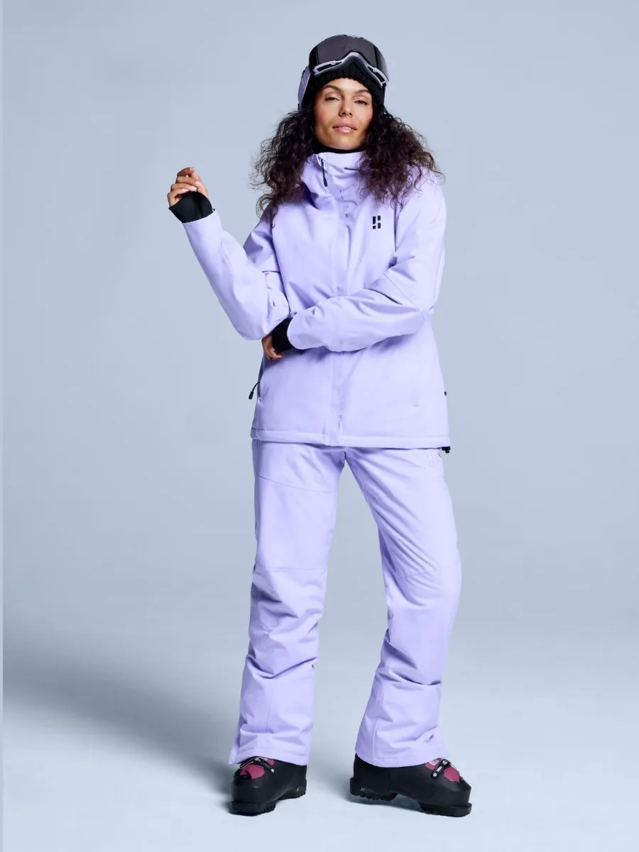 Poederbaas Skibroek Dames Arctic 2L Insulated Lila