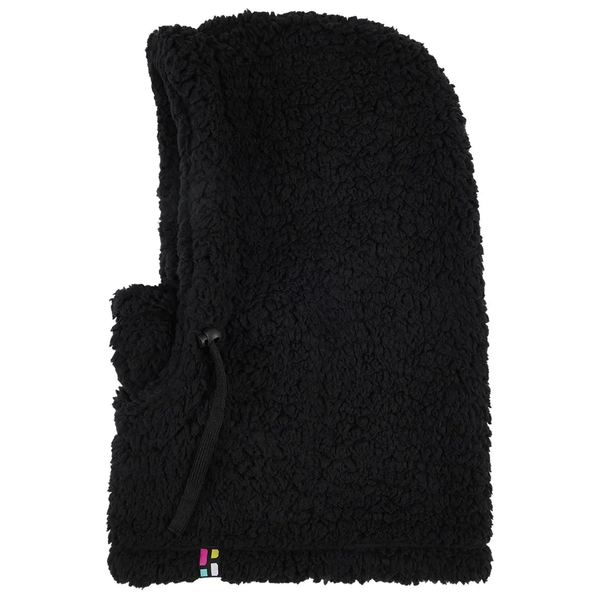 Poederbaas Balaclava Dames Fluffy Black