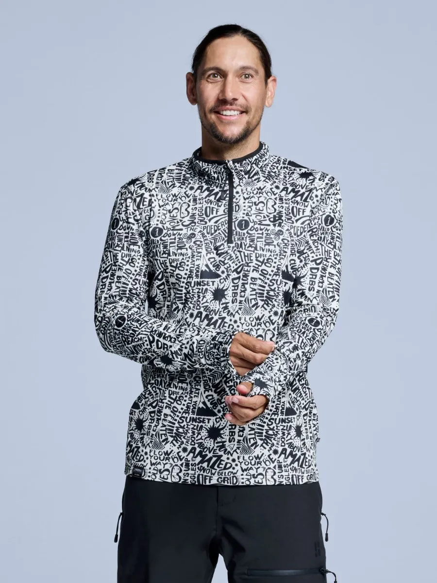 Poederbaas Skipully Heren Cabin Life Wit